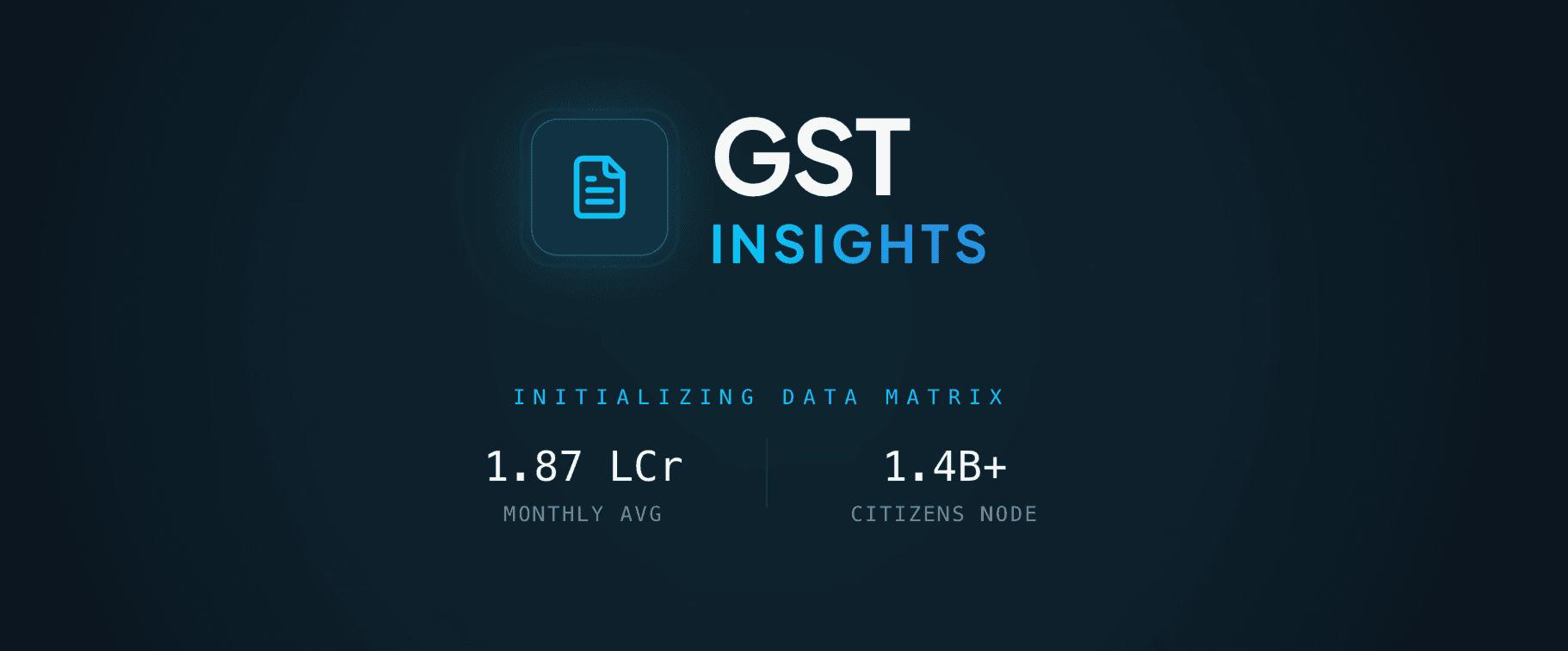 GST Insights platform